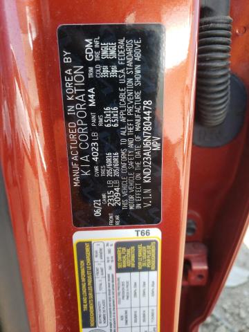 KNDJ23AU6N7804478 KIA SOUL LX