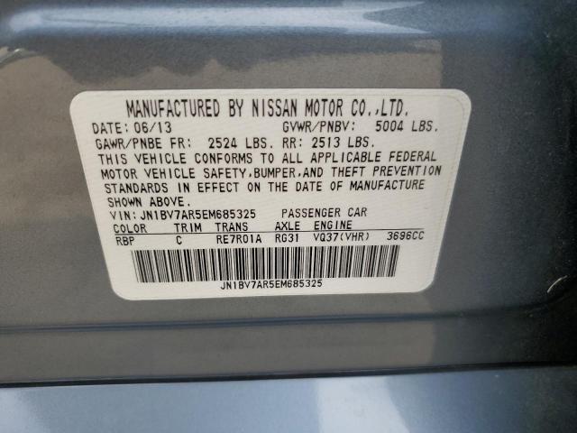 JN1BV7AR5EM685325 Infiniti Q50 BASE