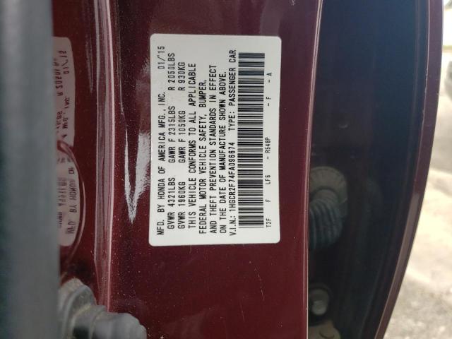 1HGCR2F74FA096674 Honda ACCORD EX