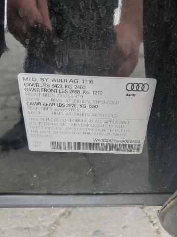 WA1C2AFP8HA086403 Audi Q5 PREMIUM