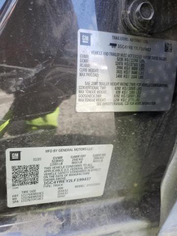 1GC4YREY2LF199437 Chevrolet Silverado K2500 High Country