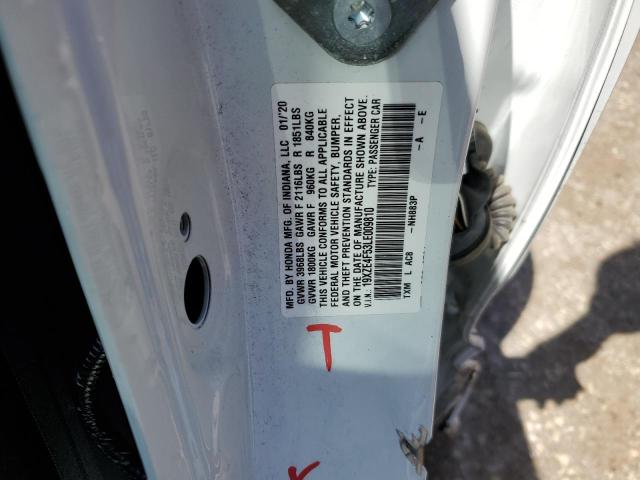 19XZE4F53LE009810 Honda INSIGHT EX