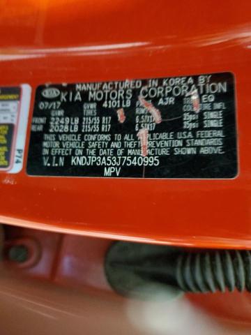 KNDJP3A53J7540995 KIA SOUL +