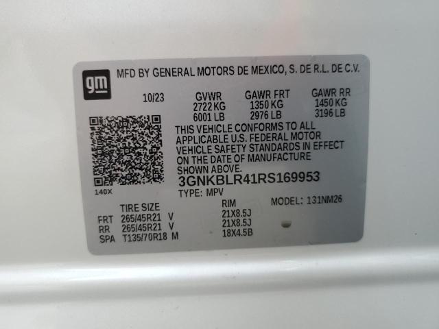 3GNKBLR41RS169953 Chevrolet Blazer Premier