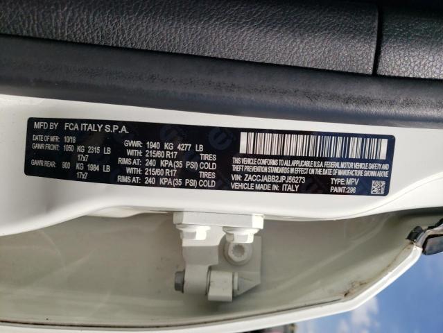 ZACCJABB2JPJ56273 Jeep Renegade Latitude