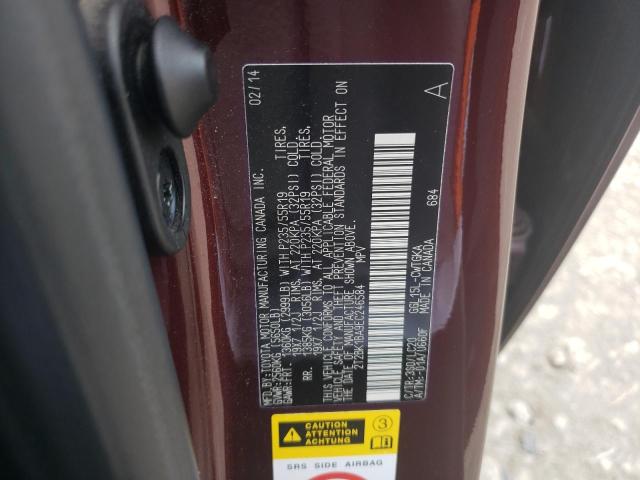 2T2BK1BA9EC246584 Lexus Rx 350 Base