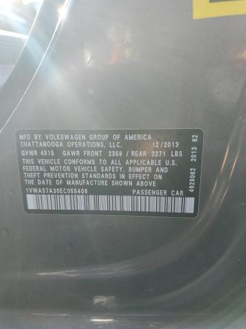 1VWAS7A30EC055406 Volkswagen PASSAT S