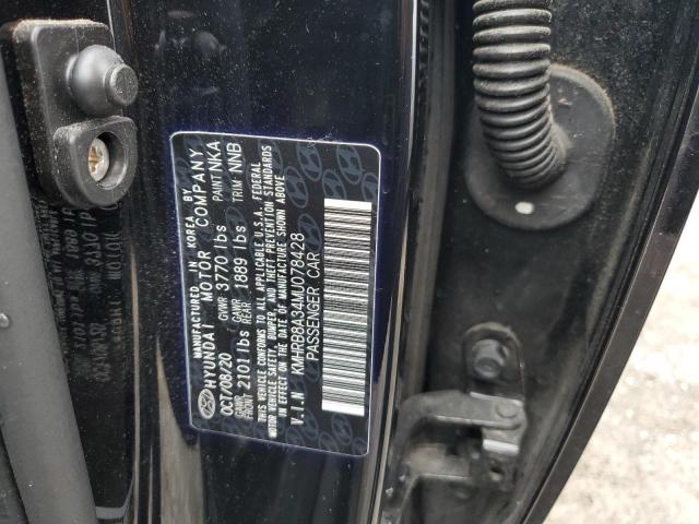 KMHRB8A34MU078428 Hyundai Venue Se