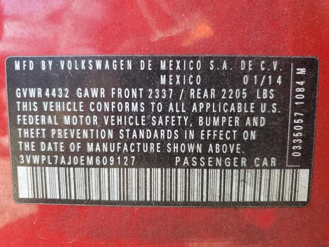 3VWPL7AJ0EM609127 Volkswagen JETTA TDI