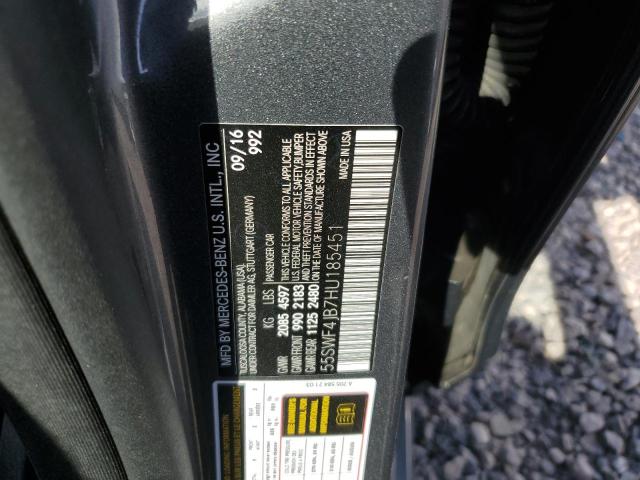 55SWF4JB7HU185451 Mercedes-Benz C 300