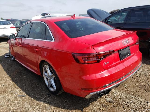 WAUB4AF48JA021734 Audi S4 Premium Plus
