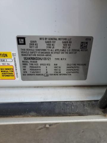 5GAKRBKD3HJ135121 Buick Enclave