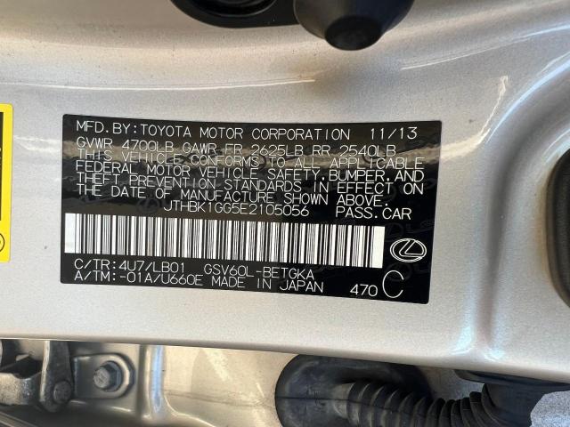 JTHBK1GG5E2105056 Lexus ES 350