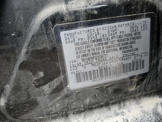 3N1AB7AP3JY284771 Nissan SENTRA S