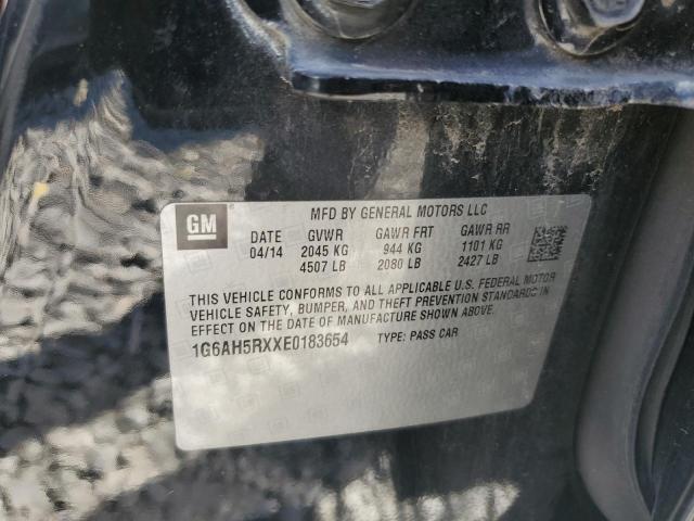 1G6AH5RXXE0183654 Cadillac ATS LUXURY