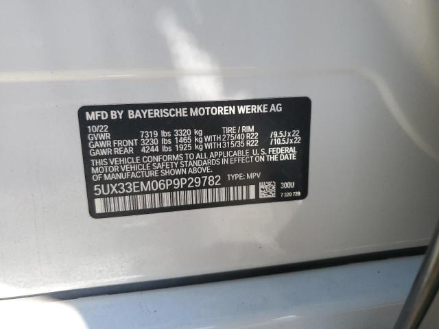 5UX33EM06P9P29782 BMW X7 M60i