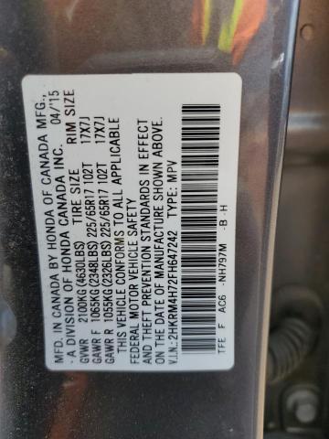 2HKRM4H72FH647242 Honda CR-V EXL