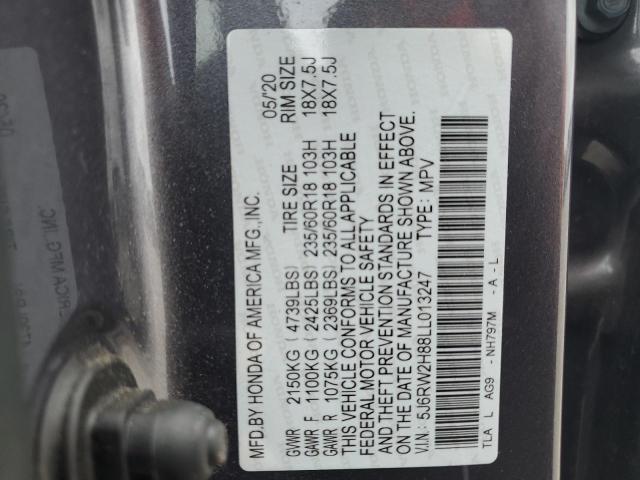 5J6RW2H88LL013247 Honda CR-V EXL