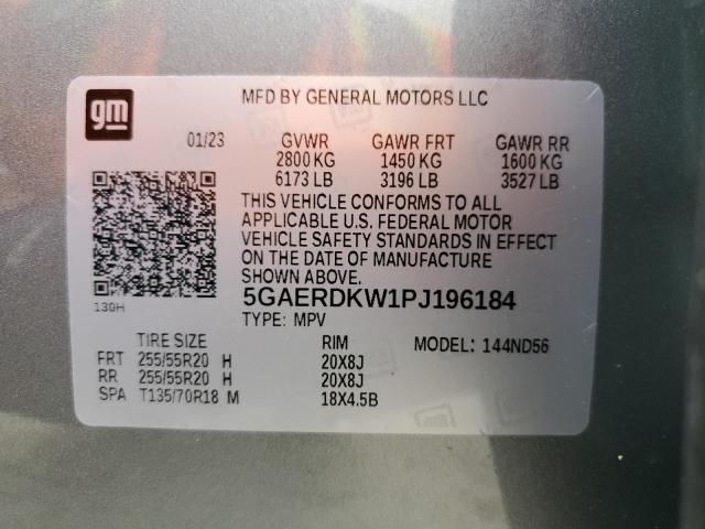 5GAERDKW1PJ196184 Buick Enclave Avenir
