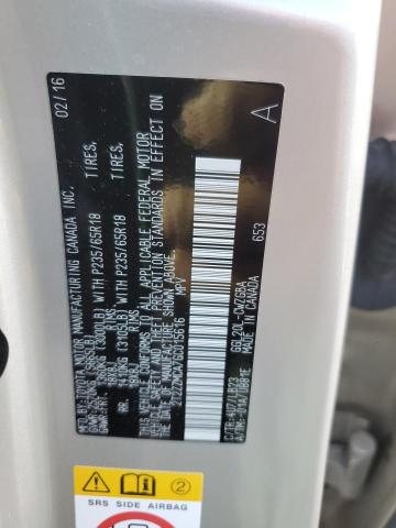 2T2ZZMCA7GC015616 Lexus RX 350