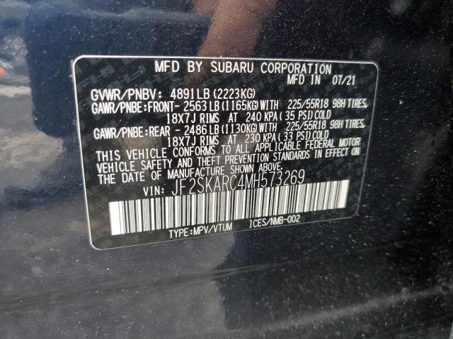 JF2SKARC4MH573269 Subaru Forester Sport