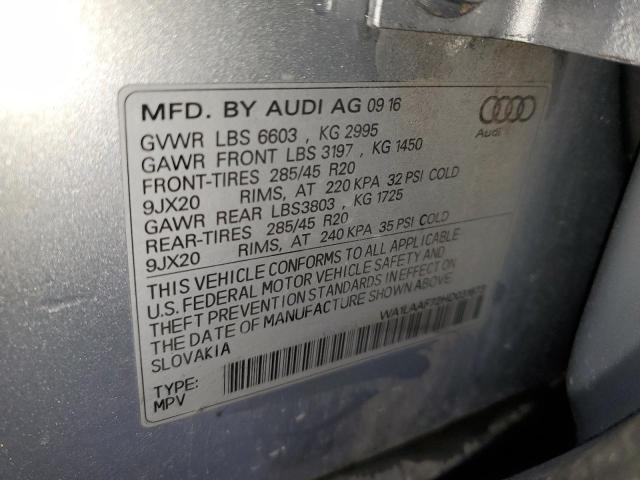 WA1LAAF72HD031673 Audi Q7 Premium Plus
