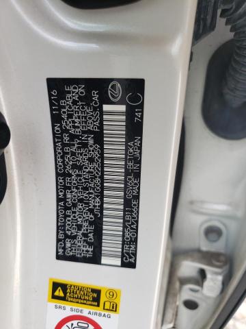JTHBK1GG8H2252959 Lexus ES 350