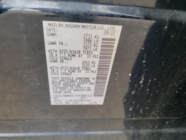 5N1AL0MM8FC548811 Infiniti QX60