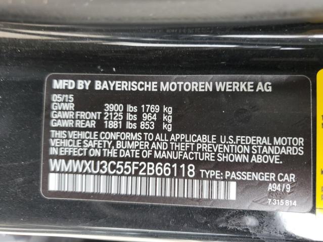 WMWXU3C55F2B66118 Mini COOPER S