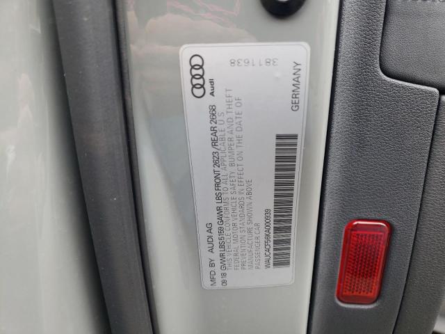WAUC4CF56KA000939 Audi S5 Prestige