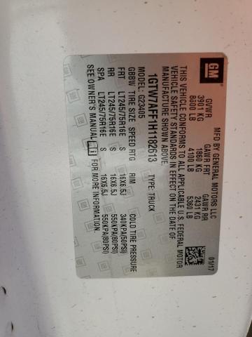 1GTW7AFF1H1182613 GMC Savana G2500