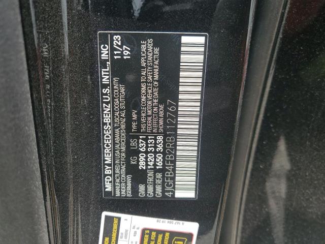 4JGFB4FB2RB112767 Mercedes-Benz GLE 350 4M