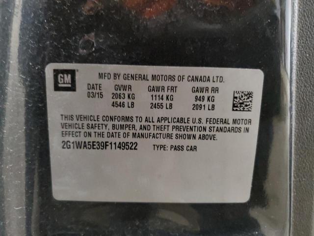 2G1WA5E39F1149522 Chevrolet Impala Limited Ls