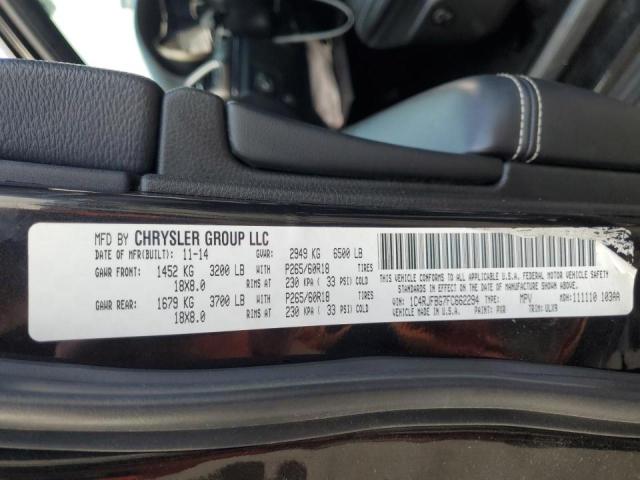 1C4RJFBG7FC662294 Jeep Grand Cherokee Limited