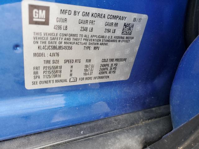 KL4CJCSB6JB549356 Buick Encore Essence