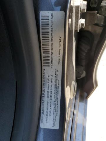 ZAM57RTA2F1154069 Maserati GHIBLI S