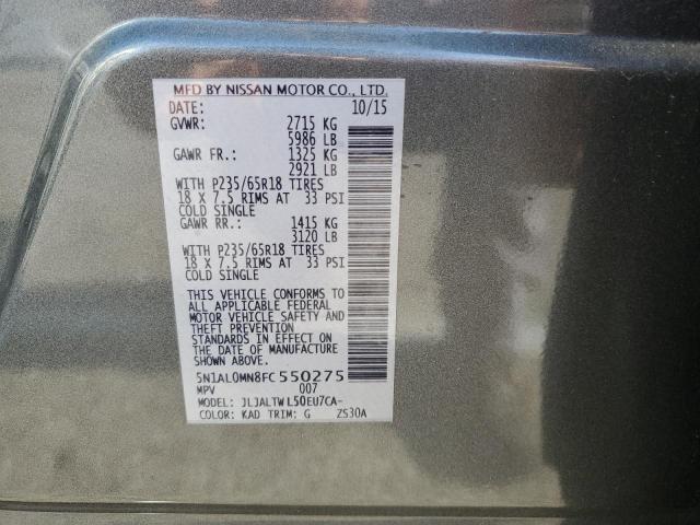 5N1AL0MN8FC550275 Infiniti QX60
