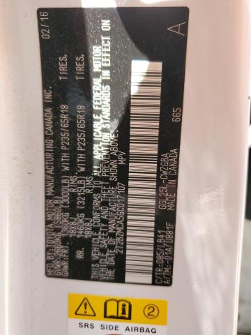 2T2BZMCA5GC017107 Lexus Rx 350 Base
