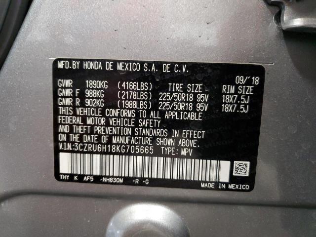 3CZRU6H18KG705665 Honda HR-V SPORT