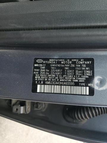 KM8J3CA43HU465595 Hyundai Tucson Limited