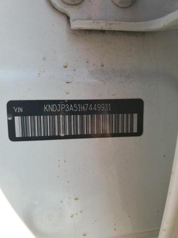 KNDJP3A51H7449931 KIA SOUL +
