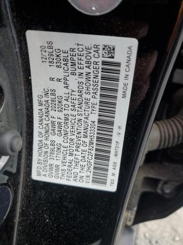 2HGFC2F82MH533304 Honda Civic Sport