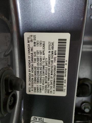 2HKRM4H70GH709657 Honda CR-V EXL