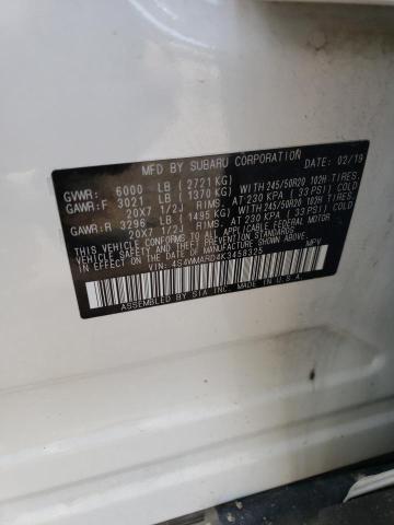 4S4WMARD4K3458325 Subaru Ascent Touring