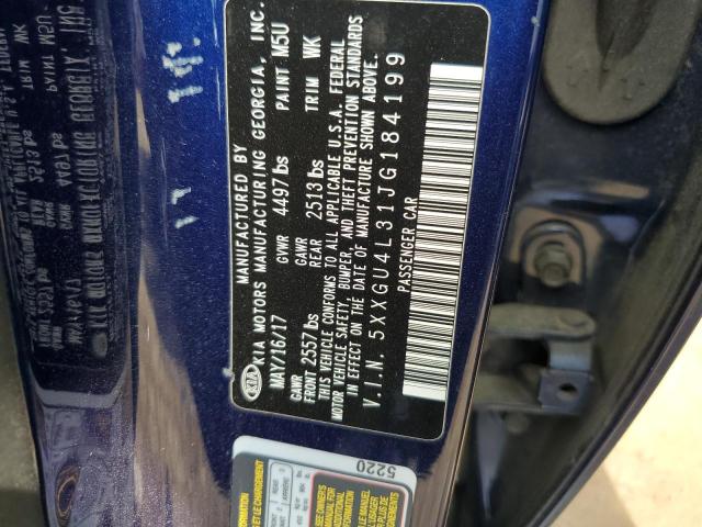 5XXGU4L31JG184199 KIA OPTIMA EX