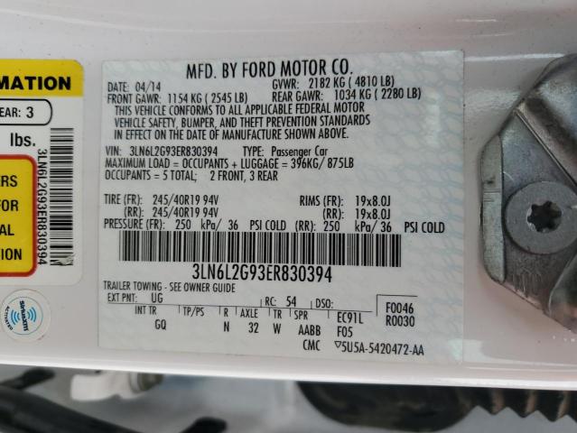 3LN6L2G93ER830394 Lincoln MKZ
