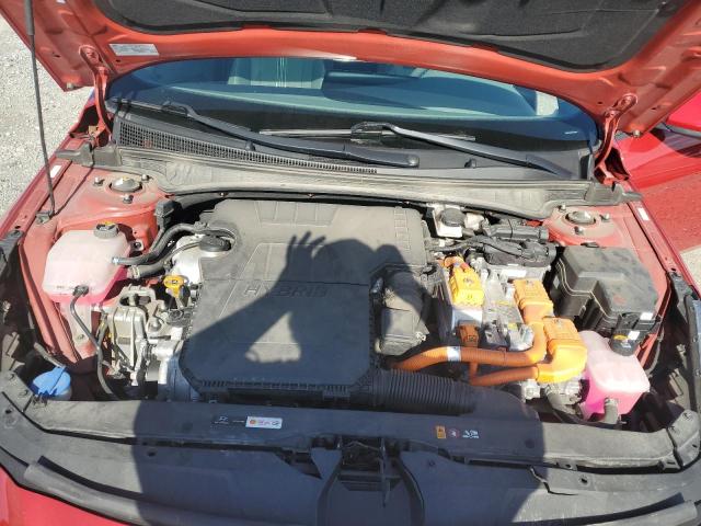 KMHLM4AJ0MU004785 Hyundai Elantra Blue