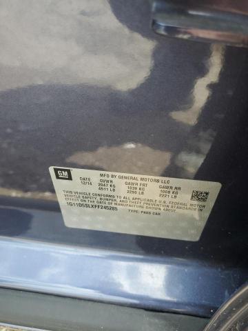 1G11D5SLXFF245285 Chevrolet MALIBU 2LT