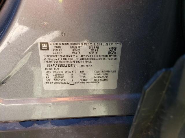 3GKALTEV8JL233778 GMC Terrain Sle
