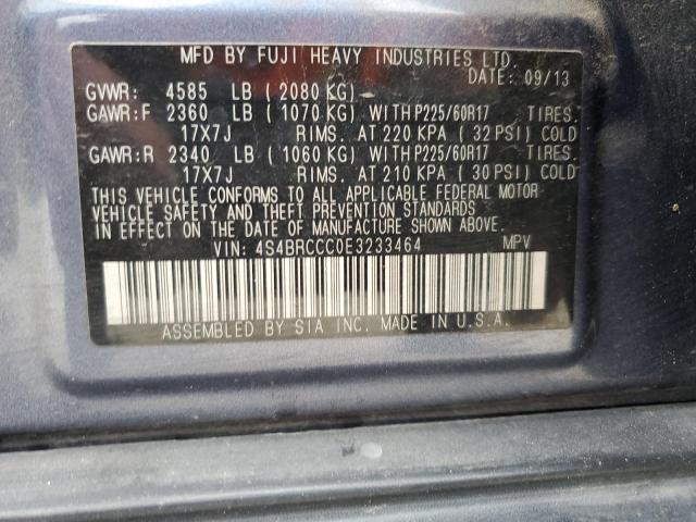 4S4BRCCC0E3233464 Subaru Outback 2.5i Premium